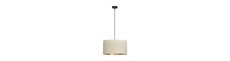 Hilde 1 Sort/Hvid pendellampe - Ø35 cm, E27, 230V, uden lyskilde