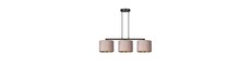 Hilde 3 Sort/Rosa pendellampe - Ø20 cm, E27, 230V, uden lyskilde