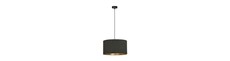 Hilde 1 Sort pendellampe - Ø35 cm, E27, 230V, uden lyskilde