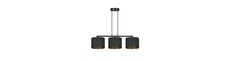 Hilde 3 Sort pendellampe - Ø20 cm, E27, 230V, uden lyskilde