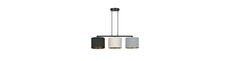 Hilde 3 Sort Mix pendellampe - Ø20 cm, E27, 230V, uden lyskilde