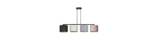 Hilde 4 Sort Mix pendellampe - Ø20 cm, E27, 230V, uden lyskilde