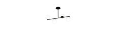 Bior 4 Sort loftslampe - Ø15 cm, E14, 230V, uden lyskilde