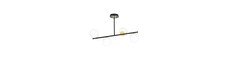 Floki 4 Sort/Guld loftslampe - Ø15 cm, E14, 230V, uden lyskilde