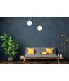 Ragnar 2 Sort/Guld loftslampe - Ø15 cm, E14, 230V, uden lyskilde