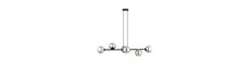 Rossi 6 Sort/Grafit pendellampe - Ø14 cm, E14, 230V, uden lyskilde