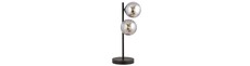 Rossi LN2 Grafit bordlampe - Ø14 cm, E14, 230V, uden lyskilde