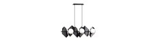 Drifton 6 Sort pendellampe - Ø15 cm, E14, 230V, uden lyskilde