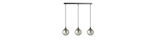 Cosmo 3 Sort/Grafit pendellampe - Ø14 cm, E14, 230V, uden lyskilde