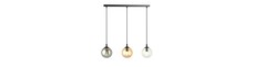 Cosmo 3 Sort Mix pendellampe - Ø14 cm, E14, 230V, uden lyskilde