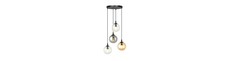 Cosmo 4 Sort Premium Mix pendellampe - Ø14 cm, E14, 230V, uden lyskilde