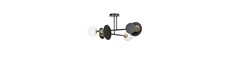 Minerva 4 Sort loftslampe - Ø15 cm, E27, 230V, uden lyskilde
