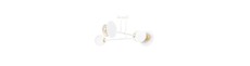 Minerva 4 Hvid loftslampe - Ø15 cm, E27, 230V, uden lyskilde
