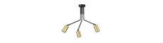 Verno 3 Sort loftslampe - GU10, 230V, uden lyskilde