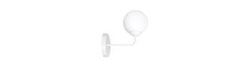 Selbi K1 Hvid væglampe - Ø15 cm, E14, 230V, uden lyskilde