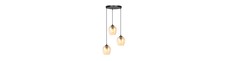 Istar 3 Sort Premium Rav pendellampe - Ø14 cm, E27, 230V, uden lyskilde