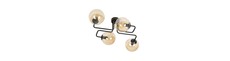 Brendi 4 Sort/Rav loftslampe - Ø14 cm, E14, 230V, uden lyskilde