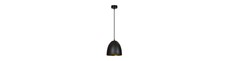 Lenox 1 Sort / Guld pendellampe - E27, 230V, uden lyskilde
