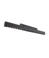 System Shift - Grid L Skinne Lys 22W - 404x23x42mm, 35°, Sort, 2 Kredsløb.