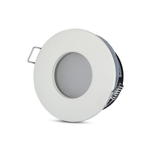 GU10 lampe - runde, hvid