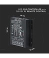 288W LED RGB Controller - 20 taster RF fjernbetjening