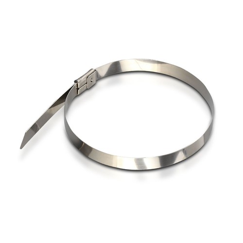Rustfrit Kabelbinder, 100 stk - Bredde 4,6mm, 30 cm