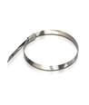 Rustfrit Kabelbinder, 100 stk pose - Bredde 4,6mm, 30 cm