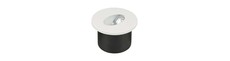 3W Trinlys - LED, 4000K, rundt