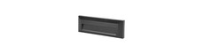 3W LED trappelys - IP65, sort, rektangulær, 4000K, 110lm