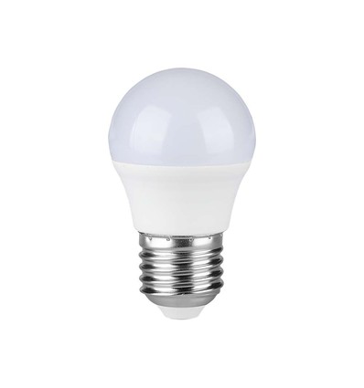 4.5W G45 Plast Pære E27 - 4000K