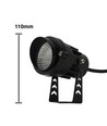 10W LED projektør - IP65, Sort, arbejdslampe, UV 395nm, ultraviolet