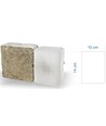 Outlet: LED Sten Til Belægning (140x100x60 mm) i RGBW, 24V, IP67