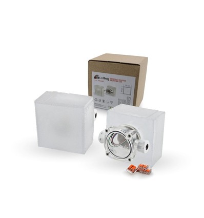 Outlet: LED Sten Til Belægning (100x100x60 mm) i 3000K, 24V, IP67