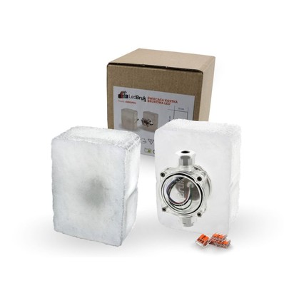 Outlet: LED Sten Til Belægning (140x100x60 mm) i 3000K, 24V, IP67
