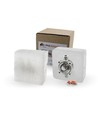 Outlet: LED Sten Til Belægning (140x140x60 mm) i 3000K, 24V, IP67