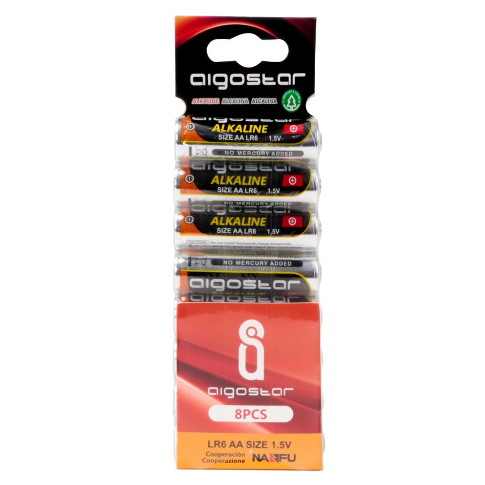 Aigostar Alkaline batteri AA LR06 (8 Stk)