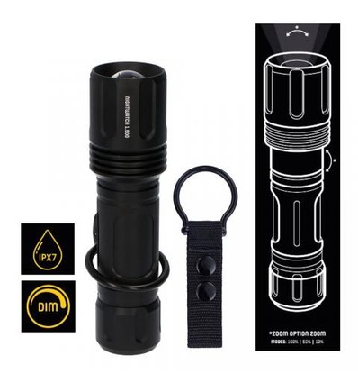 Outlet: Nightwatch 360 LED Lommelygte 5W, 360Lm, IPX7