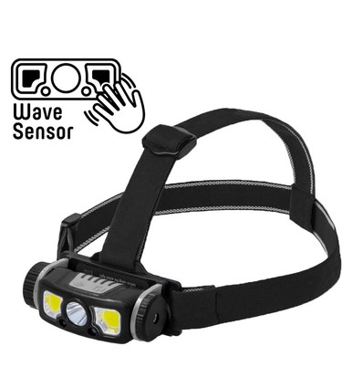 Outlet: Night Watch Fleksibel Pandelampe 7W Med Berøringsfri Sensor, IP54