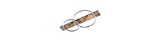 Outlet: EGLO Boyal LED Loftlampe 2x12W 1700Lm i Brændt Træ