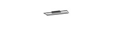 Outlet: EGLO CALAGRANO Zigbee LED Loft Panel 21W, 640x220 i RGB+CCT - Sort