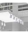 35W LED skinnespot - 4000K, hvid hus.