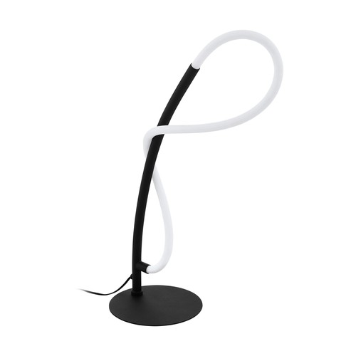 EGLO Egidonella LED Bordlampe 5,5W H38 i Sort/Hvid