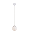 EGLO Rondo Pendel lampe Ø200 mm Til E27 I Opal Hvid