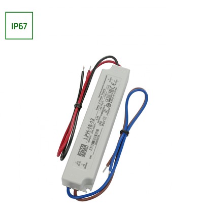 LPV-35-12 LED Strømforsyning - IP67, 12V, 3A