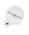 Aigostar Rund Justerbar CCT LED Panel Ø330 På 24W Til Indbyg/Påbyg i Hvid
