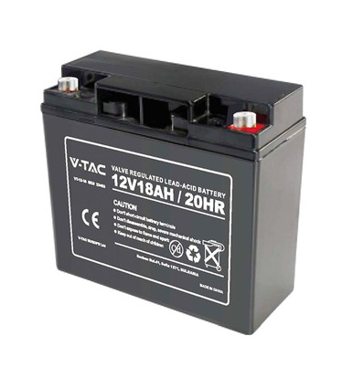 18Ah blybatteri - M5, 180x77x167mm