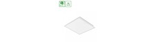 Algine Panel 40W - Neutral Hvid 230V 120° IP40 600x600x32 Hvid, Plan Montering, Nedhængt i Ramme.