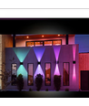 6W CUBIC RGB+CCT væglampe - IP65, Tuya Smart, sort, firkantet, op/ned, justerbar, inde / ude, inkl. lyskilde
