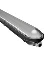 LIMEA Gigant Pro 40W/33W/26W/20W - Vandtæt 1200mm, Neutral Hvid, 230V, 120°, IP66, IK10, 1200x80x68mm, Sort.