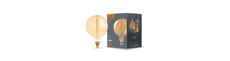 E27 8W dæmpbar LED pære - Spiral amber, 2200K, 500lm, 360°, G200, RA88, Erstat 42W